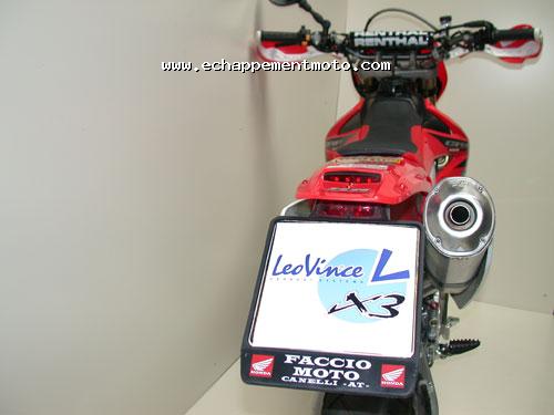 echappement moto HONDA CRF 450 X 05 leovince echappement moto HONDA CRF 450 X 05 leovince